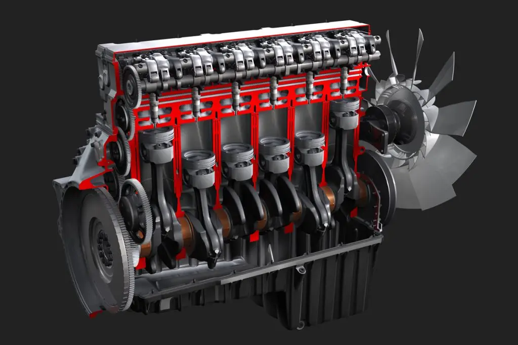 Motorvisualisierung aus CAD-Daten