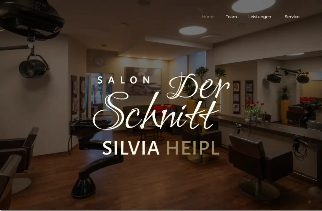 Unternehmensseite Salon der Schnitt Geislingen